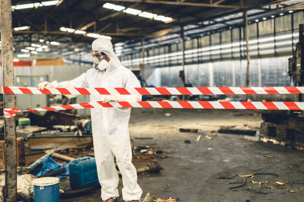 Professional Drug Lab Cleanup technician working in Orangevale, CA